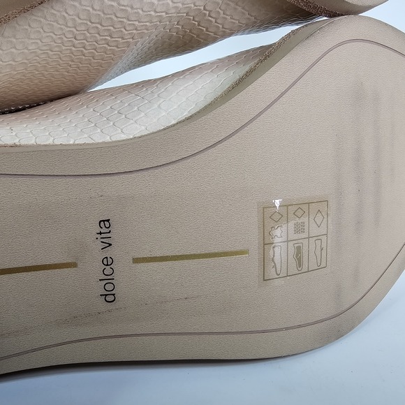 Dolce Vita Boots Women's 9.5 Suzy Fashion Western Cream White 2 Tone Cowgirl - Picture 12 of 12